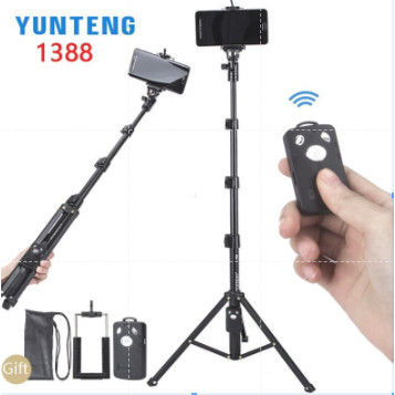 Tripod Yunteng Bluetooth VCT-1388 2 IN 1 MACC terlaris