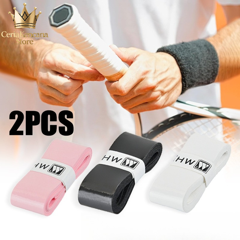 2Pcs Grip Raket Tenis Overgrip Lapangan Tennis Lucu Grip Tennis