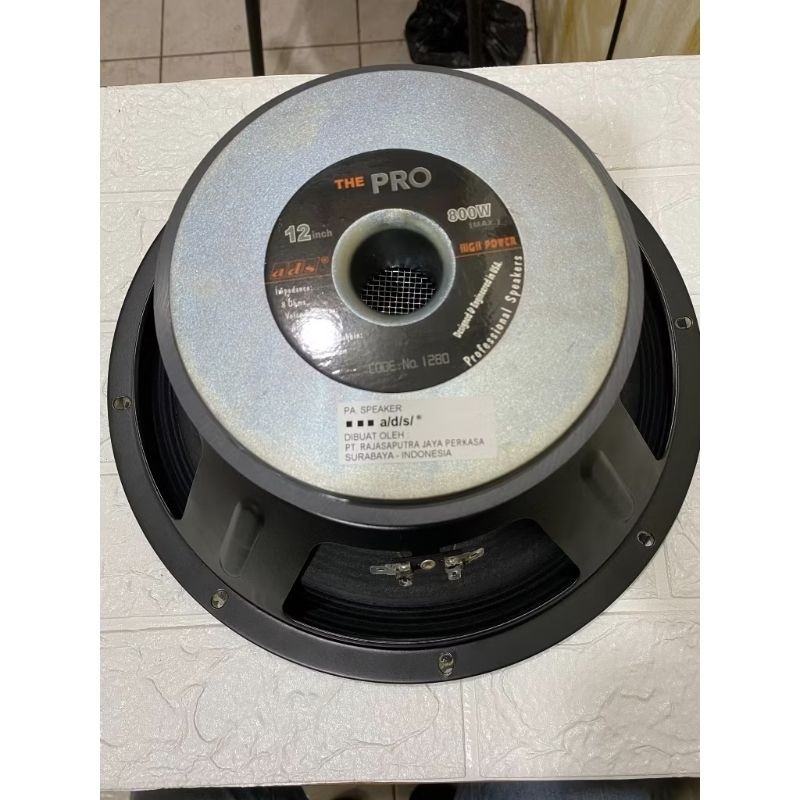Speaker komponen ADS 1280 the pro original 800 watt