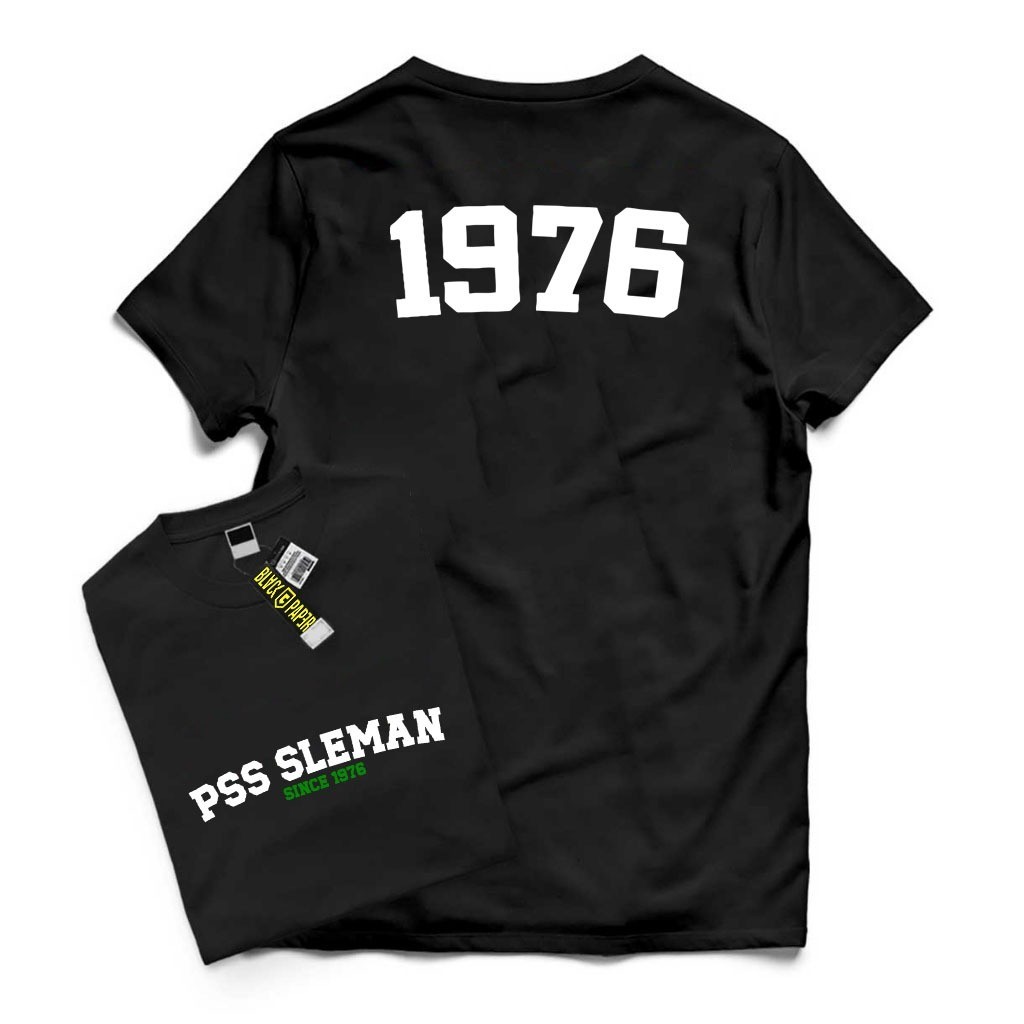 T-SHIRT BOLA. KAOS PSS SLEMAN slemania. tebal 24s