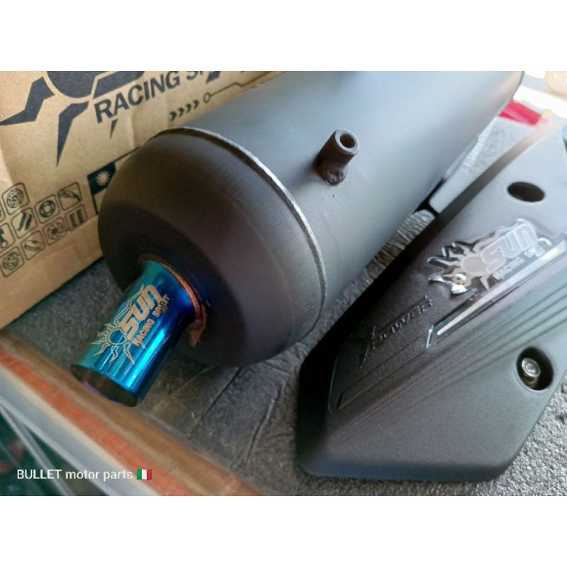 rev kou pipe exhust click mio beat mio carb adv SUN RACING EXHAUST PIPE NMAX V2/AEROX V2(NOT ADJUSTA