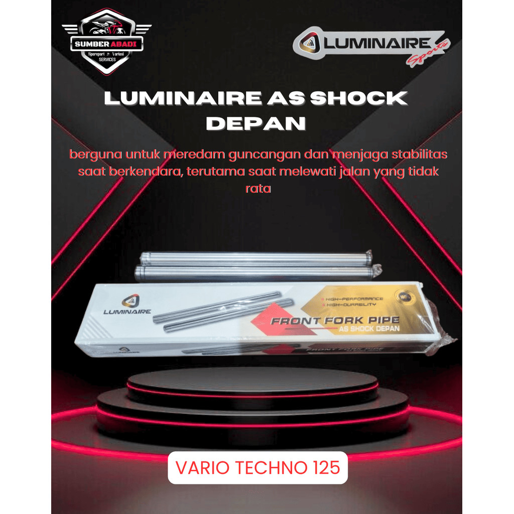 Luminaire AS Shock Depan Vario Techno 125