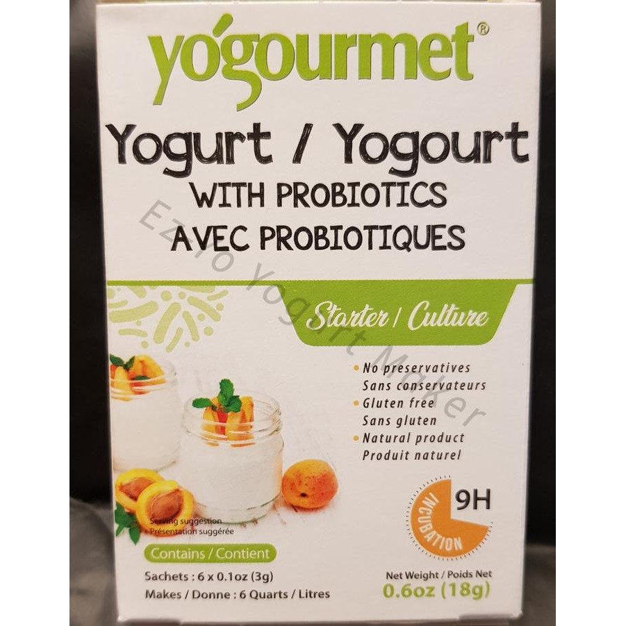 

Yogourmet - Bibit Yogurt Probiotik