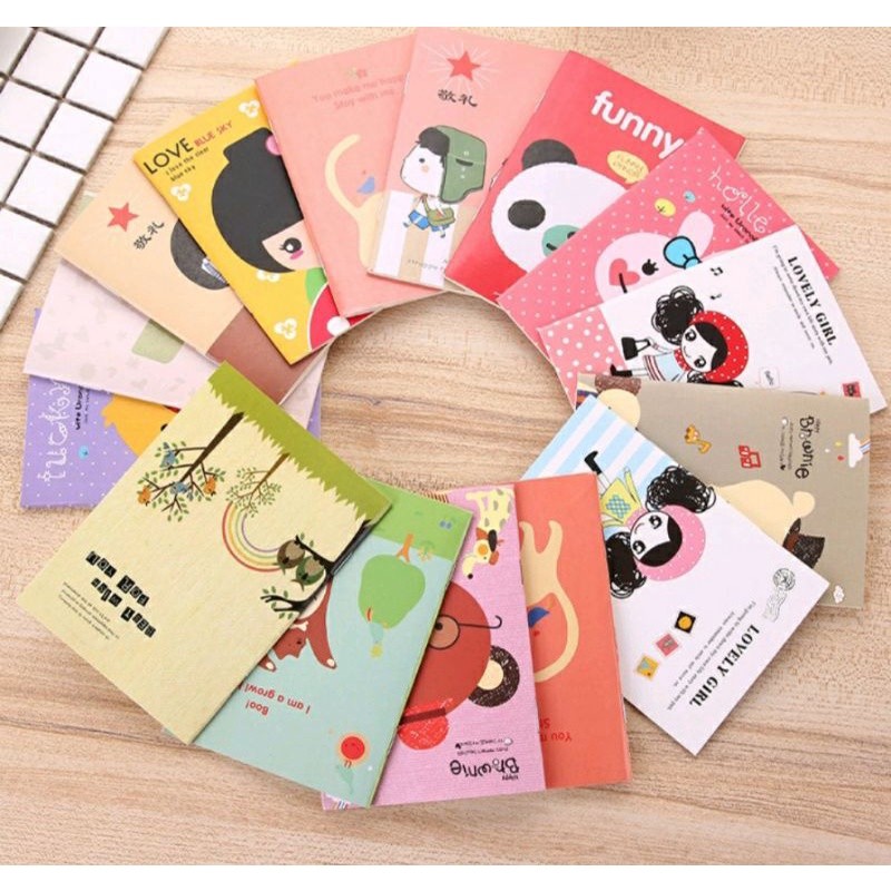 

SCS Buku mini catatan Notes book buku kecil