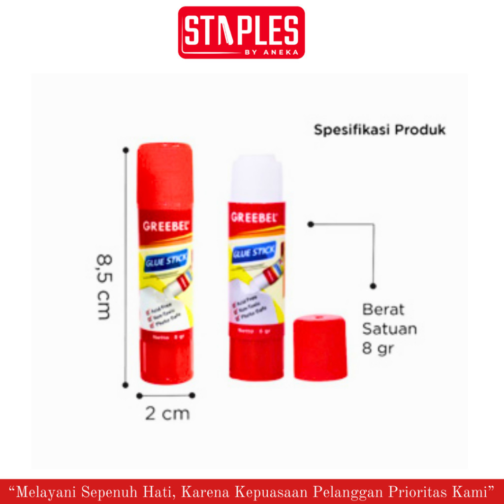 

Greebel Glue Stick 8GR Lem Kertas