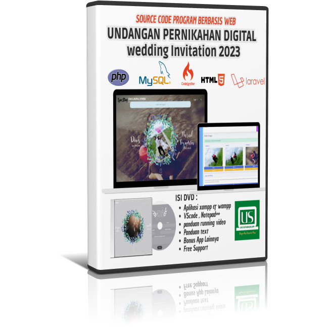 Source Code Web Undangan Pernikahan Digital | Wedding Invitation 2023