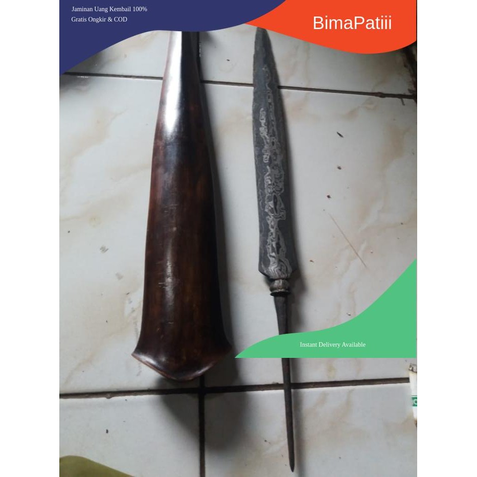 tombak keris dong pring termurah pamor pedaringan kebak ori sepuh majapahit gratis warangka bk Keris