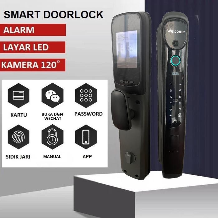 KUNCI SIDIK JARI / Smart Door Fingerprint / Kunci Pintu Digital