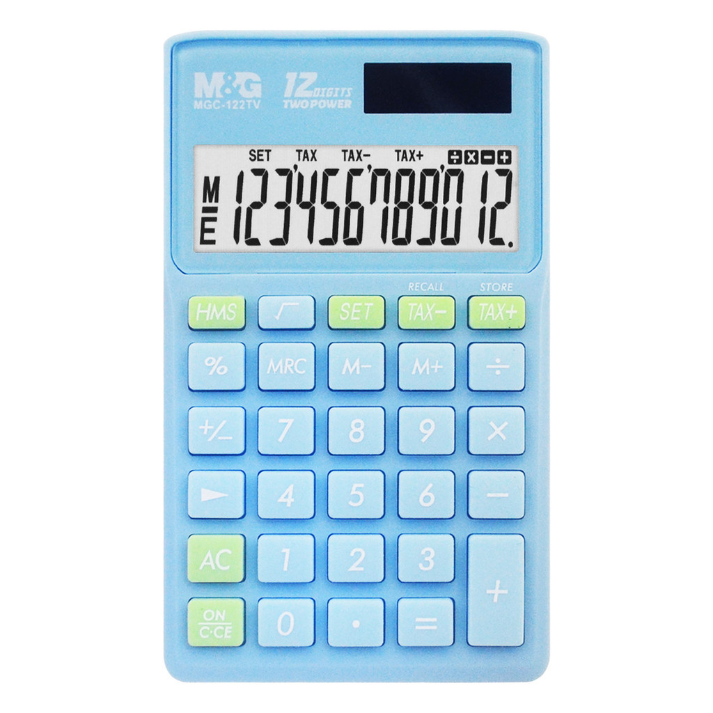 

Kalkulator Saku Mini TAX M&G MGC-122TV ADG981J7 Calculator Mirip CASIO HL-122TV