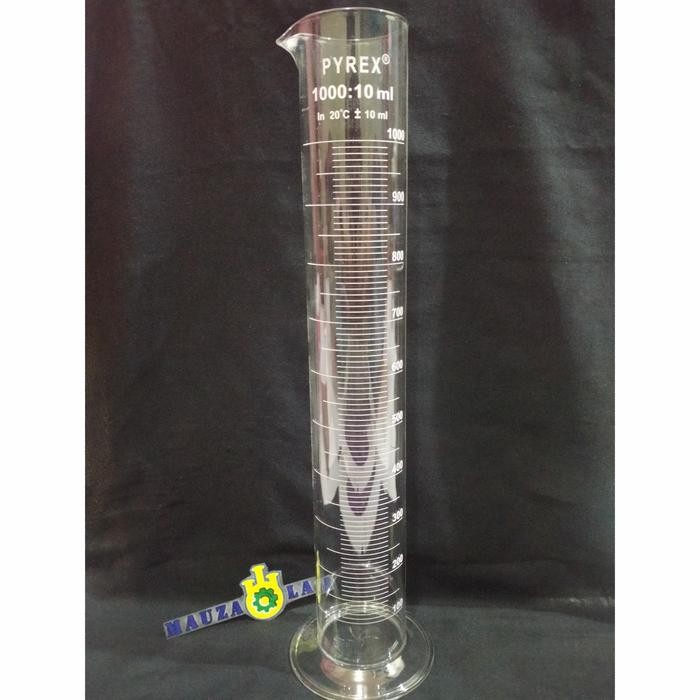 GELAS UKUR 1000ML PYREX CAT PUTIH BUAT PERTAMINA