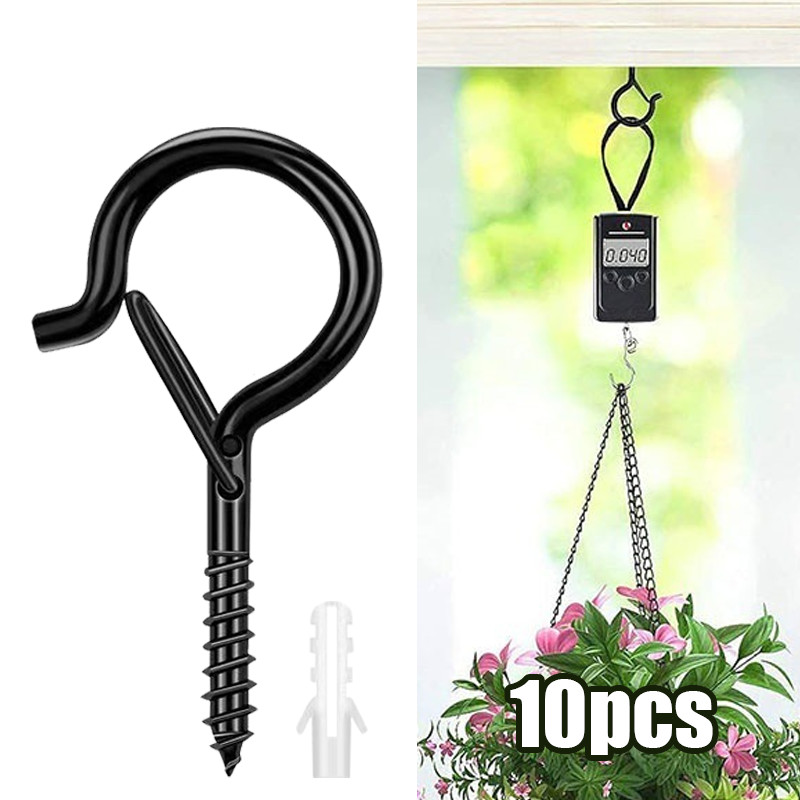 Universal Sekrup Hook Sekrup Pengait Screw Hook 10pcs Sekrup Cantolan Anti Jatuh Sekrup Gantungan