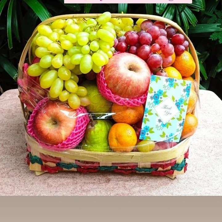 

Paket Parcel/Hampers Buah Segar - Parsel Premium Free Kartu Ucapan