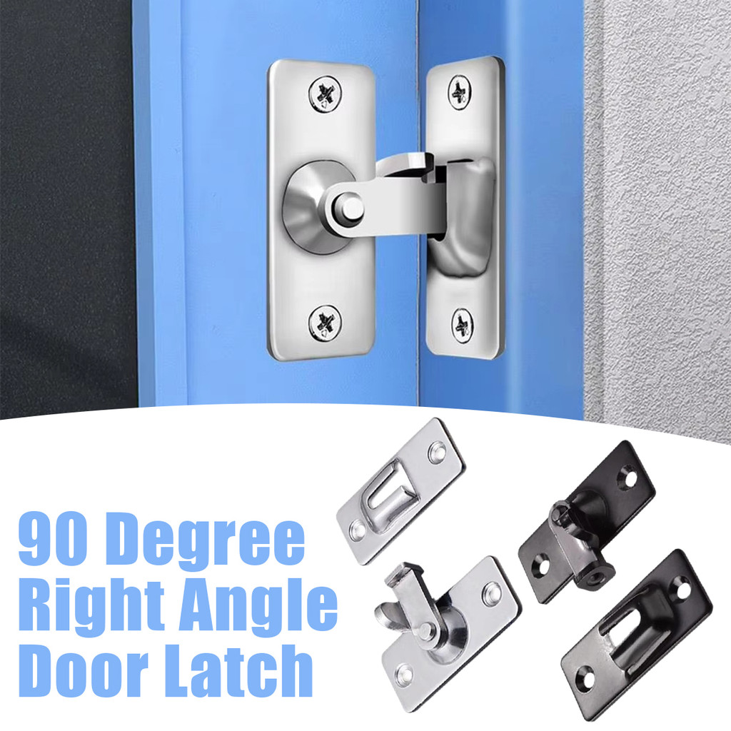 Grendel slot pintu /  Kunci Geser Pintu / Lemari Geser Minimalis Stainless Steel / Slot Pintu Geser