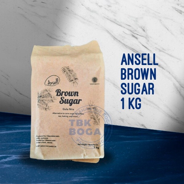 

Ansell Brown Sugar ( 1 kg ) Gula Nira Merah Ansel