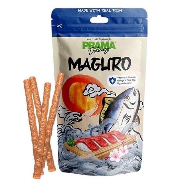

Prama Japanese Edition Maguro Nori Takoyaki Snack Cemilan Treat Anjing - Maguro