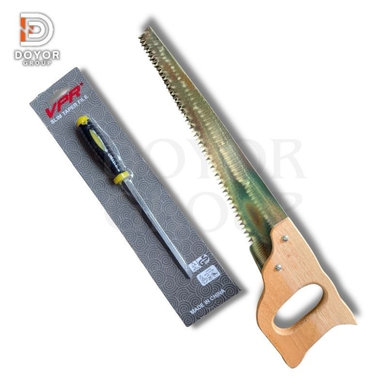 paket murah 2 pcs gergaji kayu salendang in kikir viper - gergaji murah meeriah Kualitas Bagus