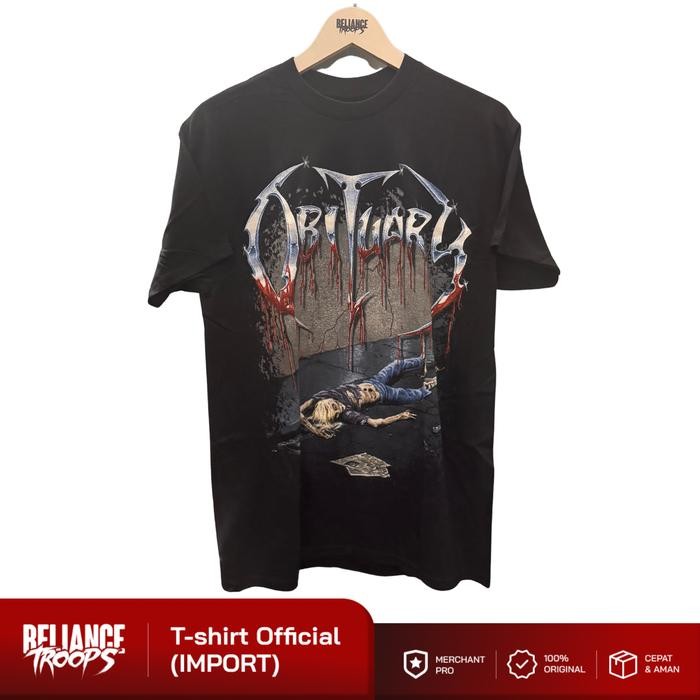 T-shirt Official | Obituary - Slowly We Rot