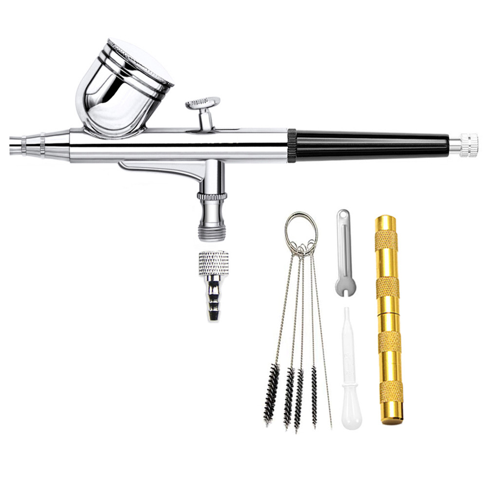 

Popular And Practical Useful 0.3mm Airbrush Pen Cosmetic Foundation Makeup Art Design Black Ice Spraying Paint Color Gun