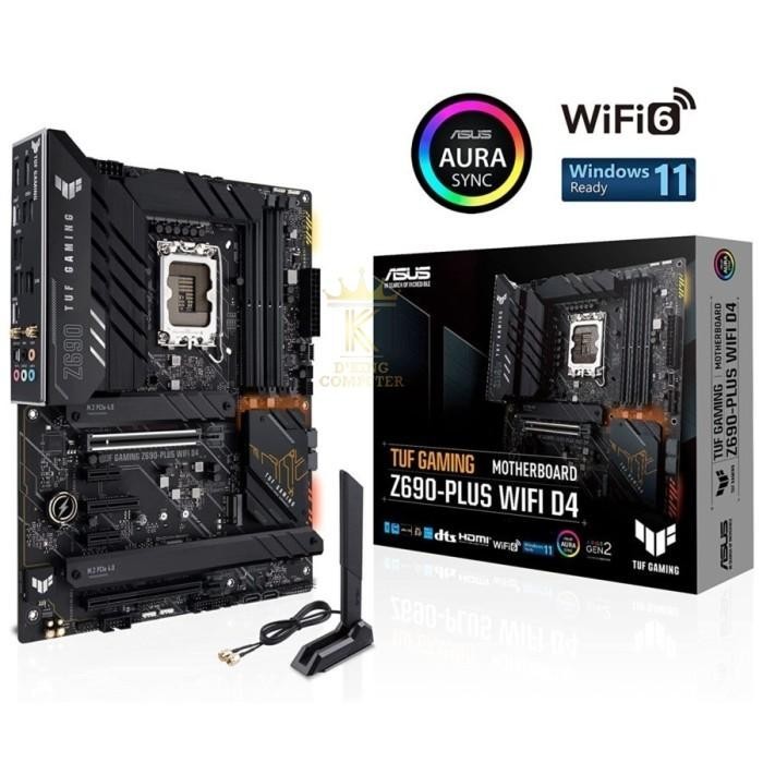 Asus TUF Gaming Z690 Plus Wifi D4 - Intel Z690 LGA 1700 DDR4 ATX