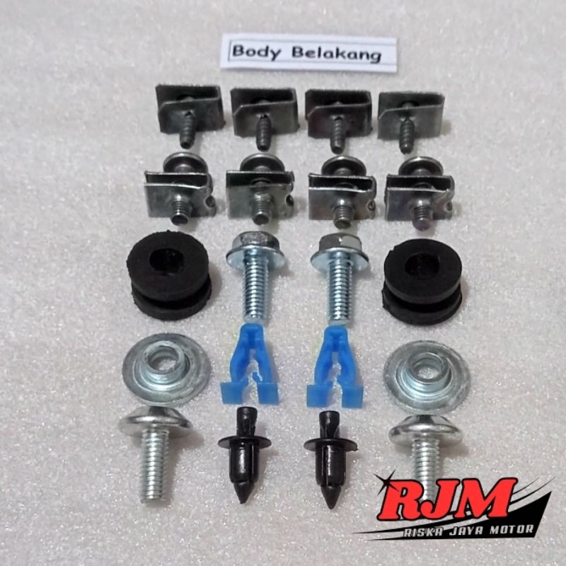 Baut Full Set Cover Bodi Body Belakang Honda Supra GTR 150 Fi PGM-FI