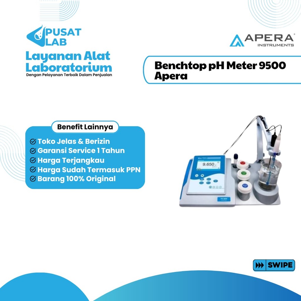Benchtop pH Meter 9500 Apera