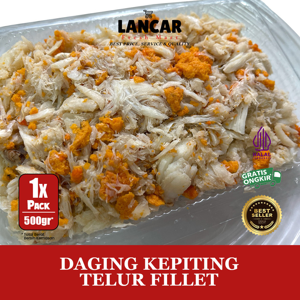 

DAGING KEPITING TELUR FILLET 500GR