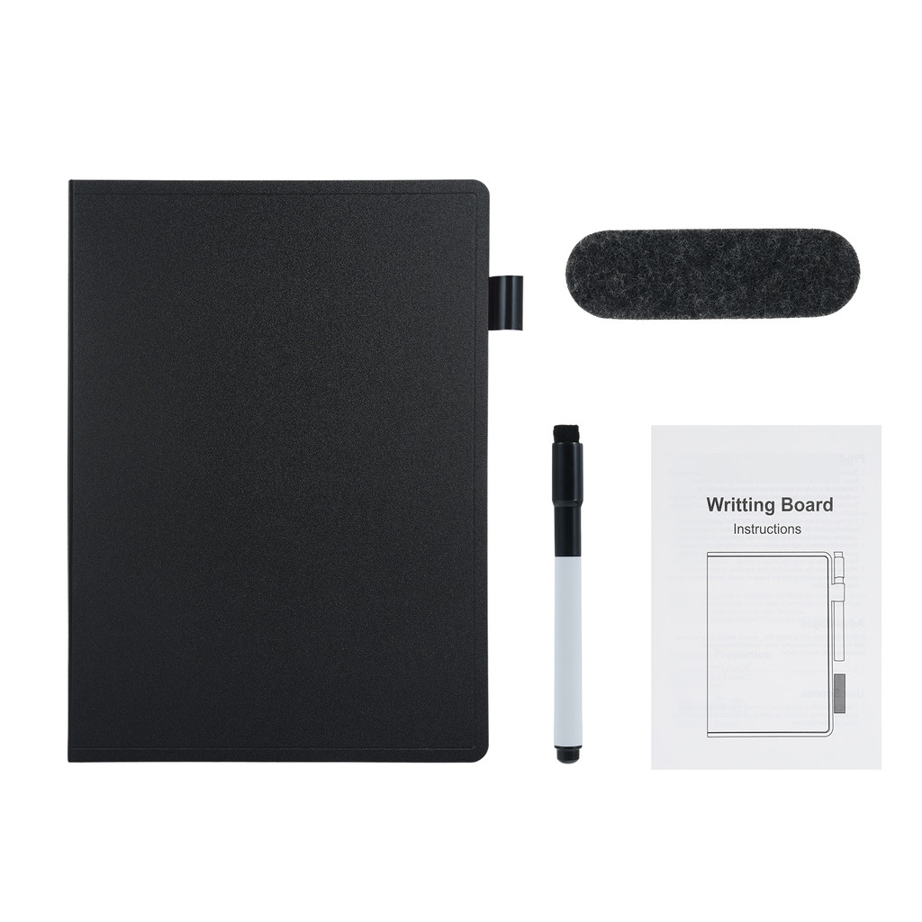 

Double Sided Dry Erase Boards A5 Whiteboard Portable Writing Board with Marker & Foam Eraser For Students School Office Meeting