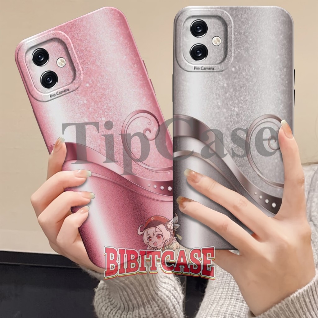 [BIBIT] case Samsung A06 A05 A05S A04 A04E A04S Pelindung Camera casing Gelombang Gold