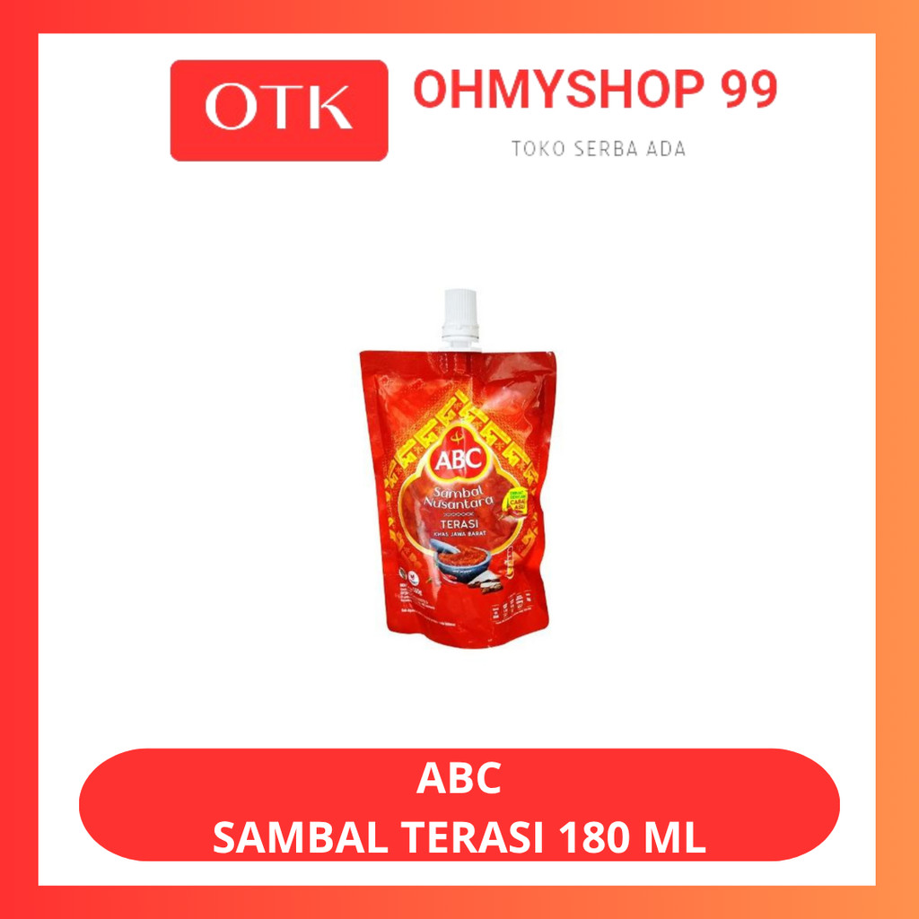 

ABC Sambal Saus Sambal Terasi 180ml
