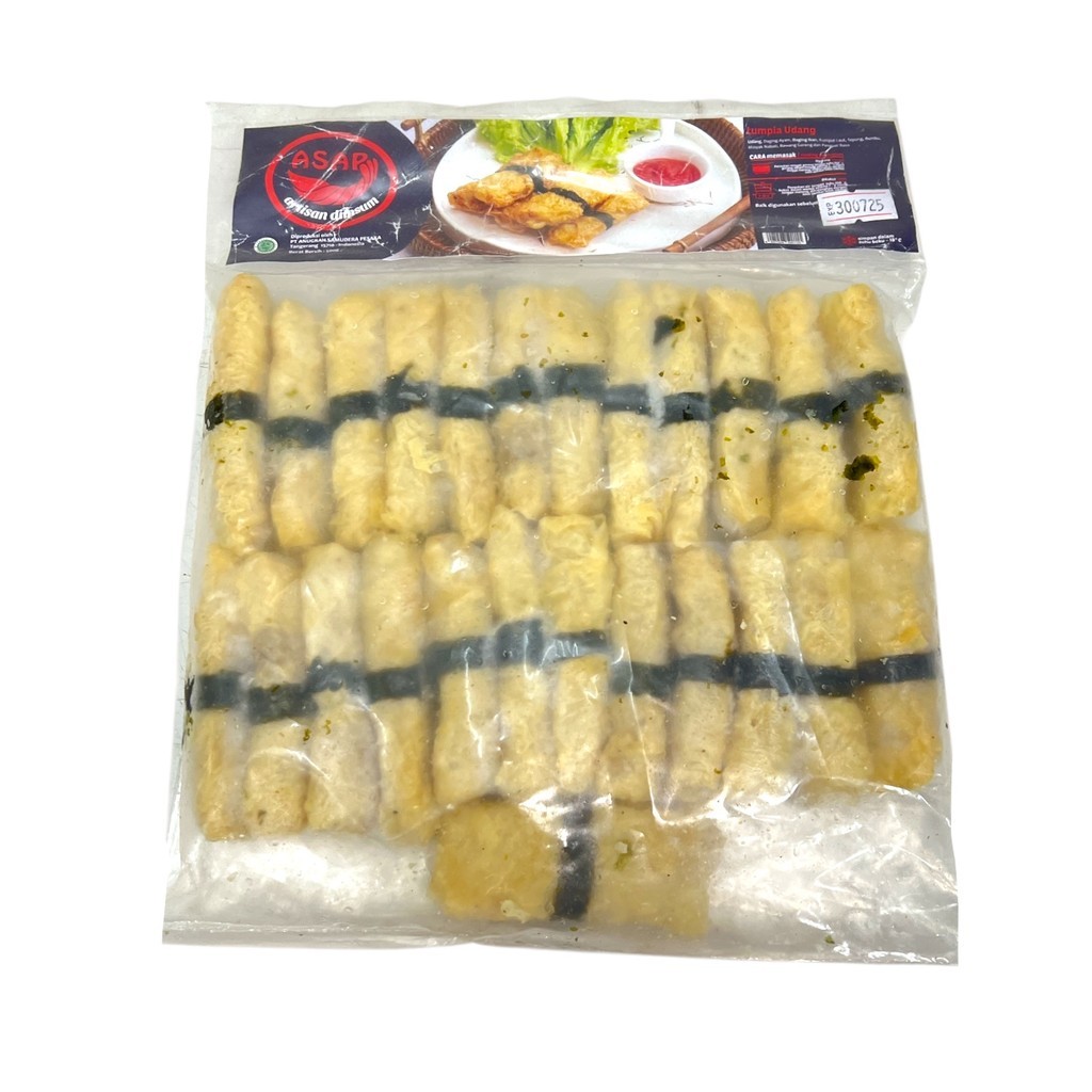 

ASAP LUMPIA UDANG 500GR / ASAP LUMPIA UDANG 500GR
