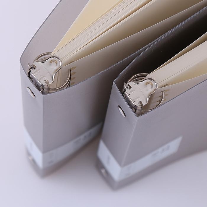 

【YANA-M】FLASH SALE!!! Binder A5/B5 Polos Bening Plastik Tebal - A5 Putih Bening, Isi Kertas