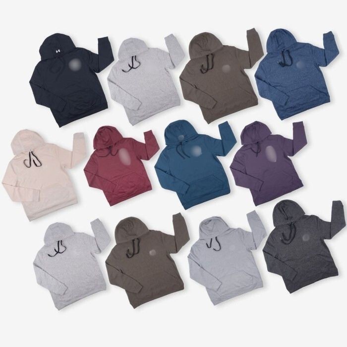 Hoodie Men's - KNIT Mix Logo Hoodie Casual Look