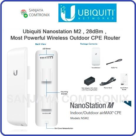 UBIQUITI NSM2 Airmax Nanostation M2