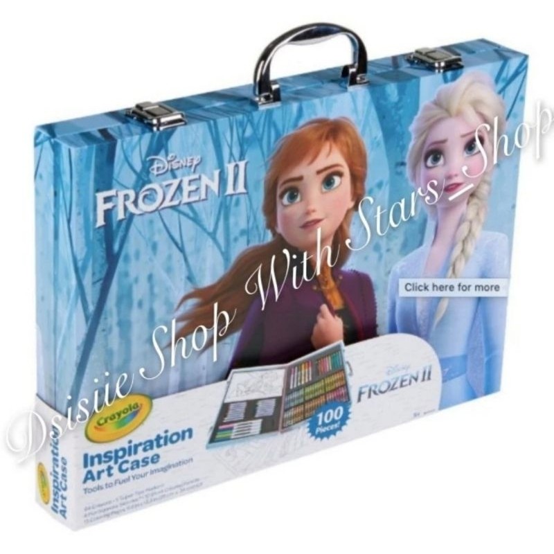 

Crayola Disney Frozen 2 Inspiration art Case 100 Art & Coloring Ori