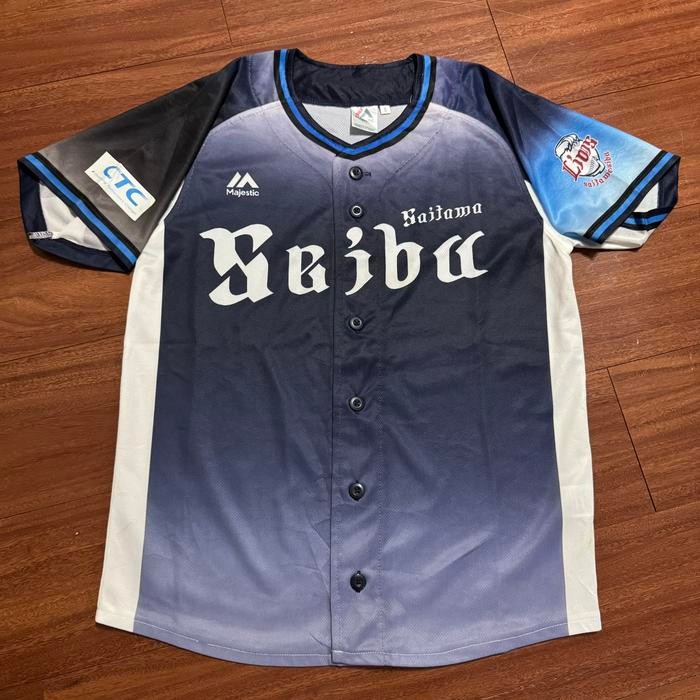 Jersey Baseball Saitama Seibu by Majestic USA - Size S