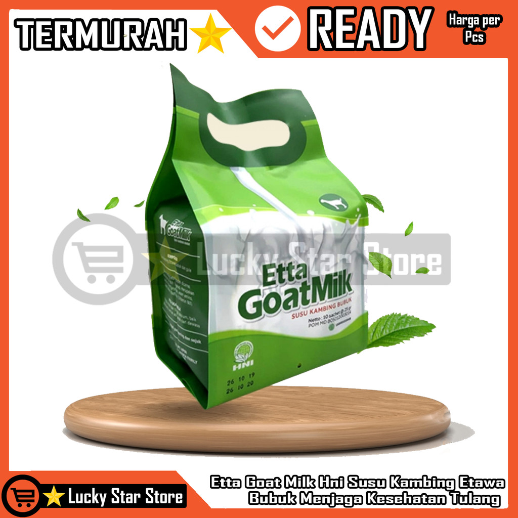 

Etta Goat Milk HNI HPAI Susu Kambing Ettawa Bubuk Formula Gizi Tulang Sistem Syaraf Imun Kekebalan Tubuh Psoriasis Gangguan Pernapasan Nutrisi Produksi ASI Fungsi Otak Pencernaan Sehat Protein Hewani Mineral Esensial Ibu XRFA Menyusui Lansia Anak