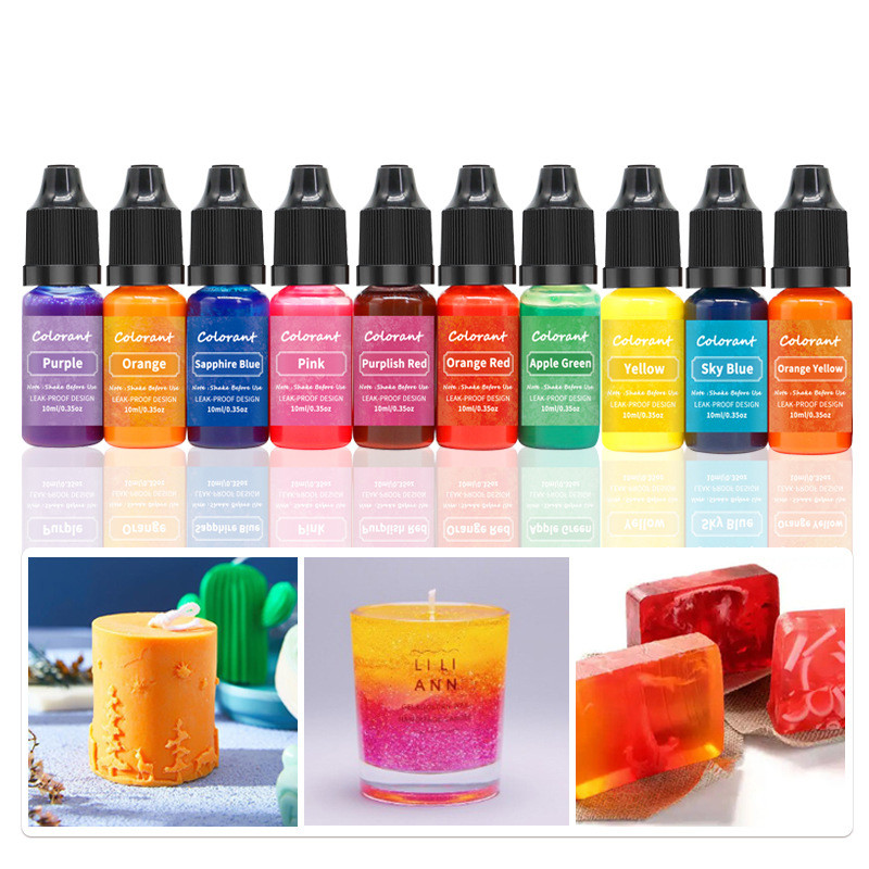 

10ml Resin Pigment High Concentration Liquid Dye DIY Resin Mold Jewelry Making Tools Resin Crafts Colorant Mold Handmade