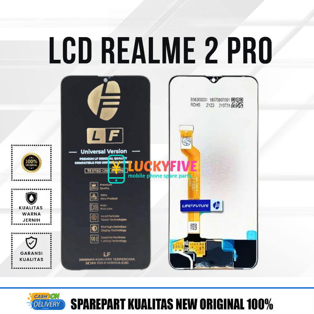 LCD Realme 2 Pro Original Fullset Touchscreen Life Future