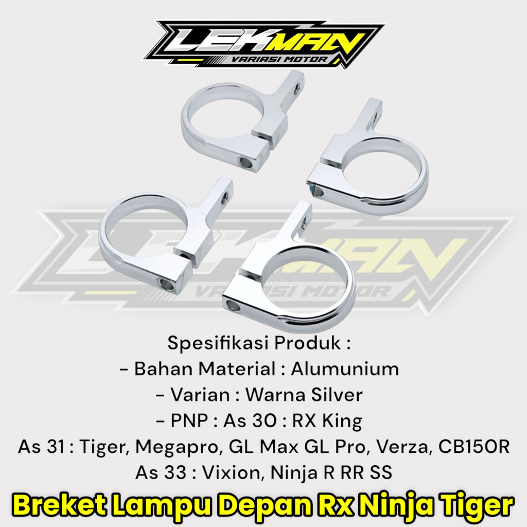 Breket Lampu Depan RX King Breket Lampu Depan Ninja SS PNP Tiger GL MP Vixion Ninja R RR SS