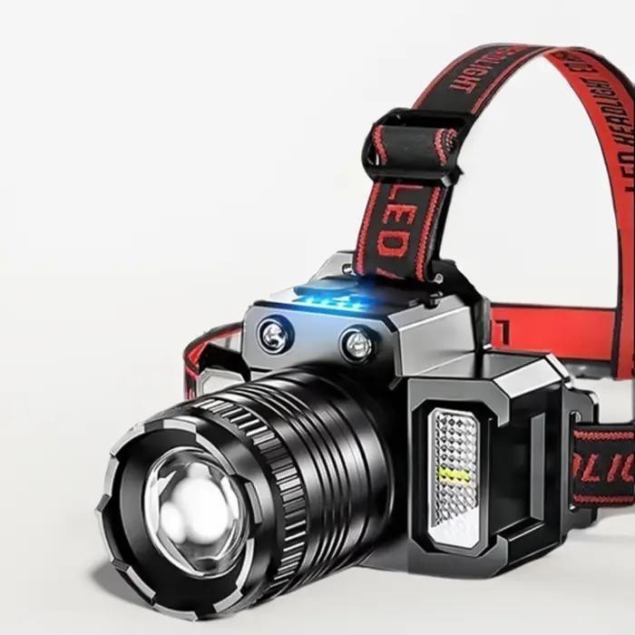 Hot Produk SENTER KEPALA F-T51 ZOOM DENGAN SENSOR - CAHAYA TERANG - TAHAN LAMA - BISA DI CAS - TAHAN