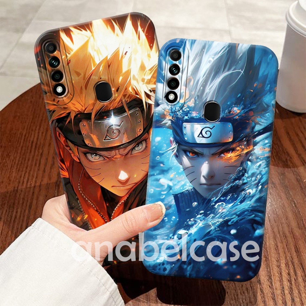 Softcase OPPO A31 A8 A53 A33 A54 A55 4G A57 2022 A77S A76 A96 A36 Motif Naruto Shippuden Kartun Jepa