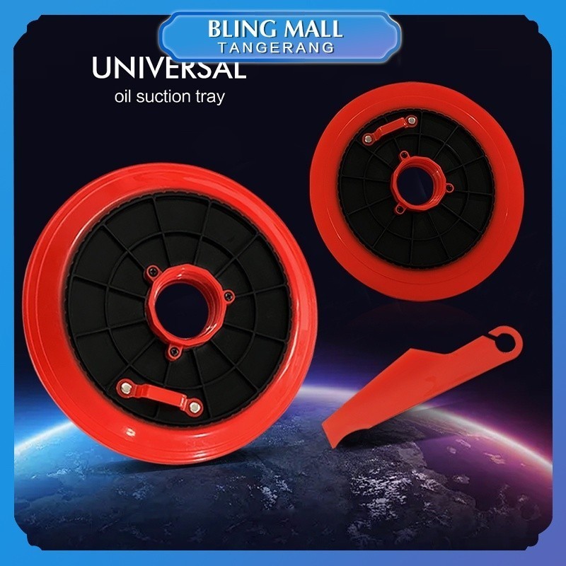 Universal Grease Gun Oil Suction Pan / Minyak Tekanan Piring Mentega Barel 400/600 /800/900CC Terlar