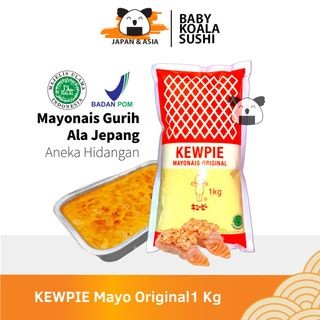 

[KHUSUS GOJEK] KEWPIE Mayo Original 1 Kg │ Mayonnaise Ori Ala Jepang murah