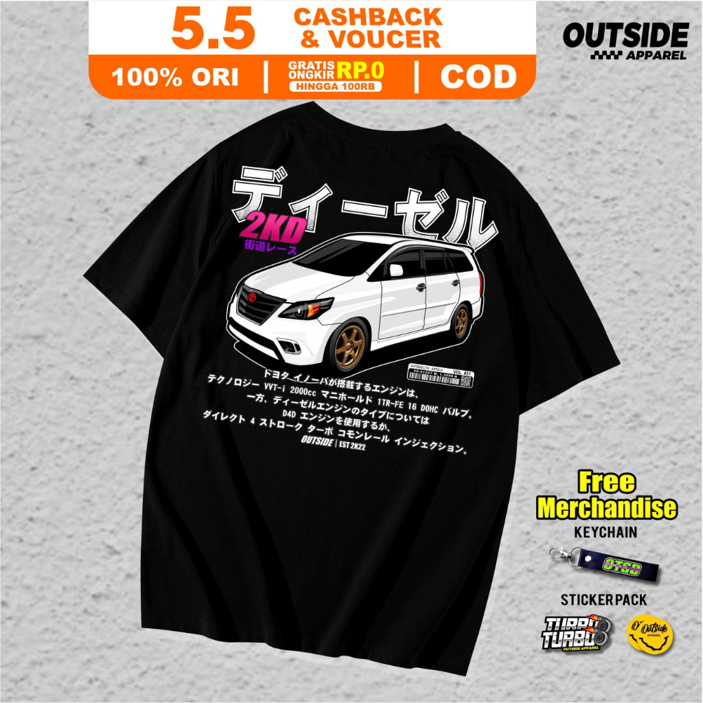 KAOS INNOVA 2 KD WHITE, KAOS DIESEL TURBO