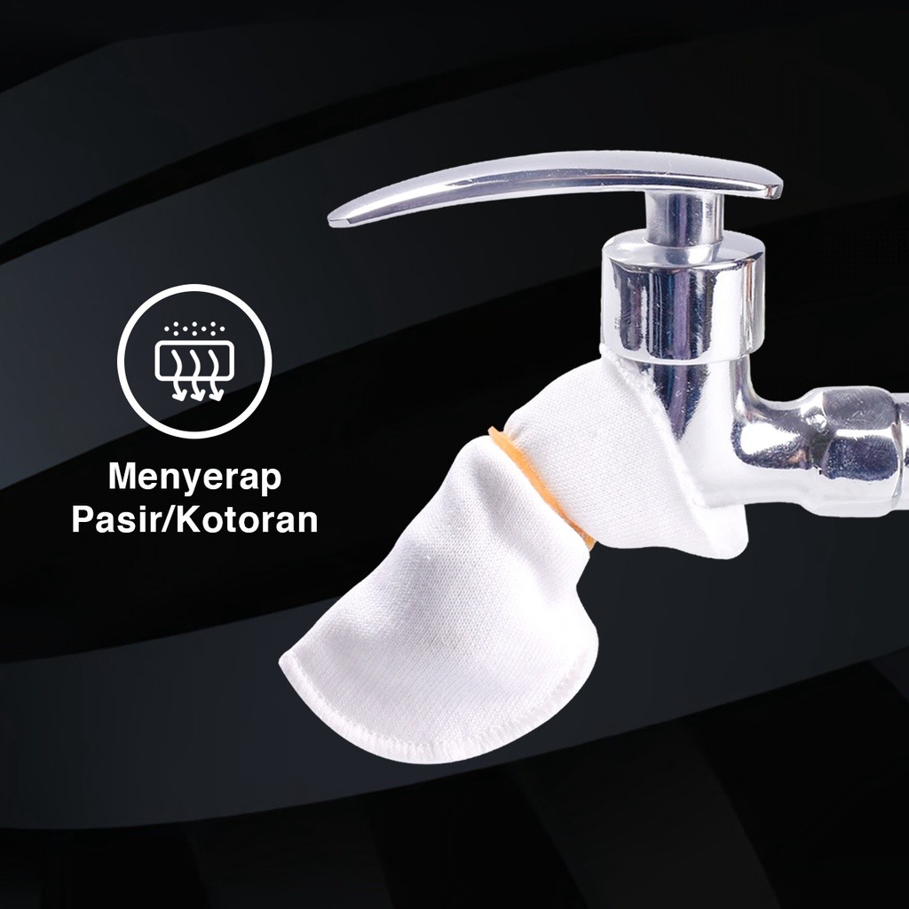 Kent Saringan Kran Air Kain / Filter Air Kain / Water Filter / Filter Air Kran ISI 4 PCS - SARI021