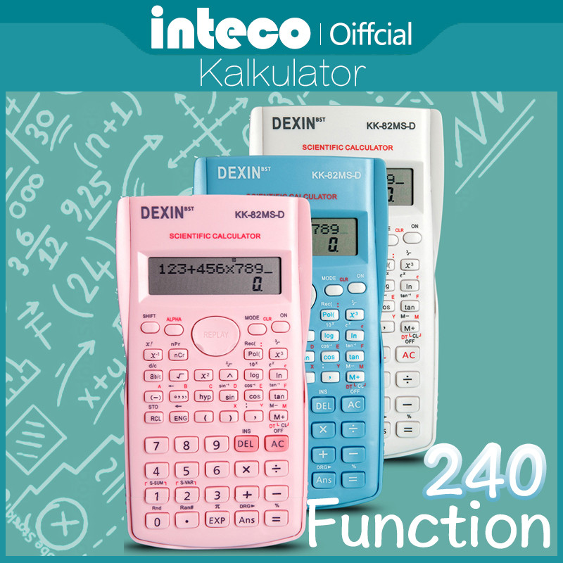 

TERMURAH Kalkulator Scientific Calculator Sin Cos Tan 120 Function Aesthetic Estetik BISA COD