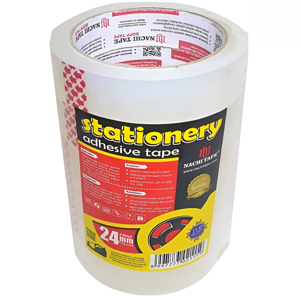 

Isolasi Nachi 24mm x 72yard (1 ROLL) / Solatip Selotip Bening nachi 1inc x 72yard