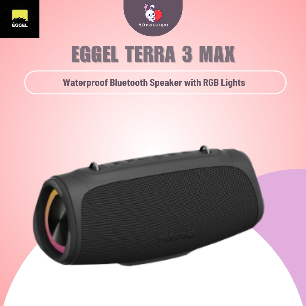 Eggel Terra 3 Max Waterproof Bluetooth Speaker with RGB Lights