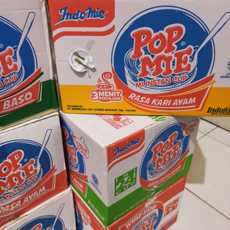

POP MIE kardus an (24 cup @ 75g) popmi