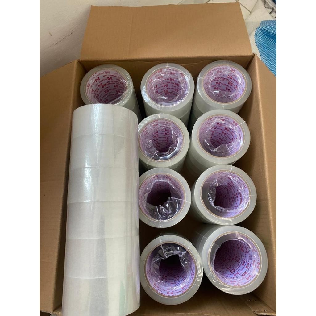 

(1 KARDUS ISI 72 ROLL) Lakban OPP Packing 45mm x 100Y – Transparan